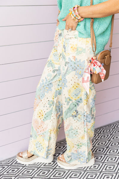 Eye for Eyelet Pants