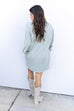 Luxe Lounge Dress - Sage Green *DB*