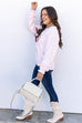 Flirty Martini Sweater - LT. Pink