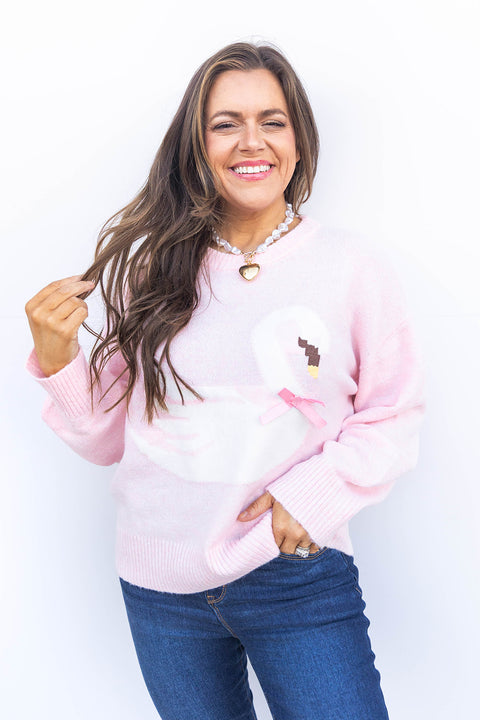 Swan Diver Sweater