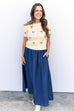 Denim Goddess Maxi Skirt - Denim