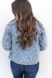 Flower Child Denim Jacket - Denim