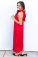 A heart on Fire Dress - Red