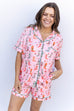 Boots & Roses Loungewear Set - LT. Pink