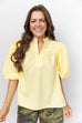 Lovin' Me Too Long Top - Butter Yellow