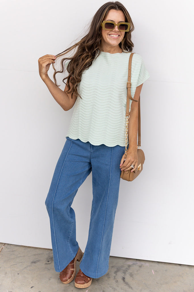 Boss Lady Bottoms - Denim