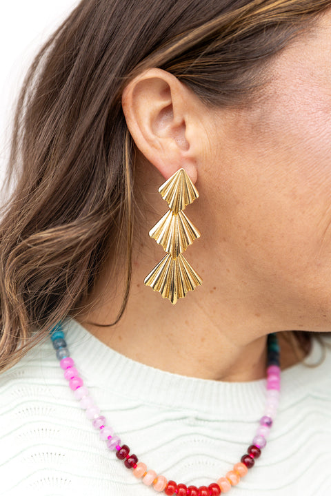 Althea Gold Earrings