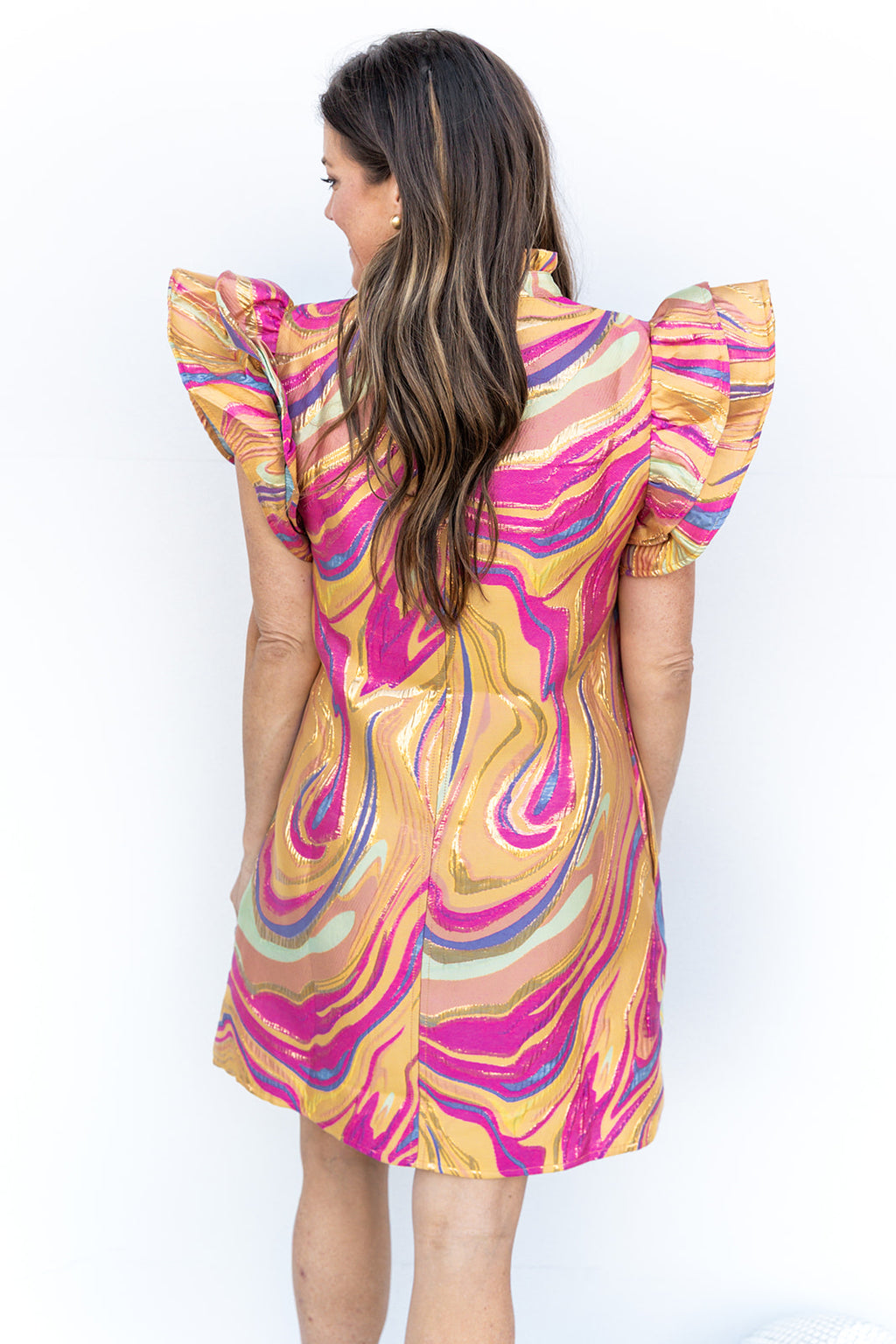 Sunset Swirl - Mustard