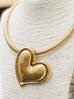 CHIC - Vintage Heart Choker (matte gold)