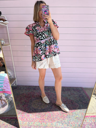 Summer Blooms Blouse