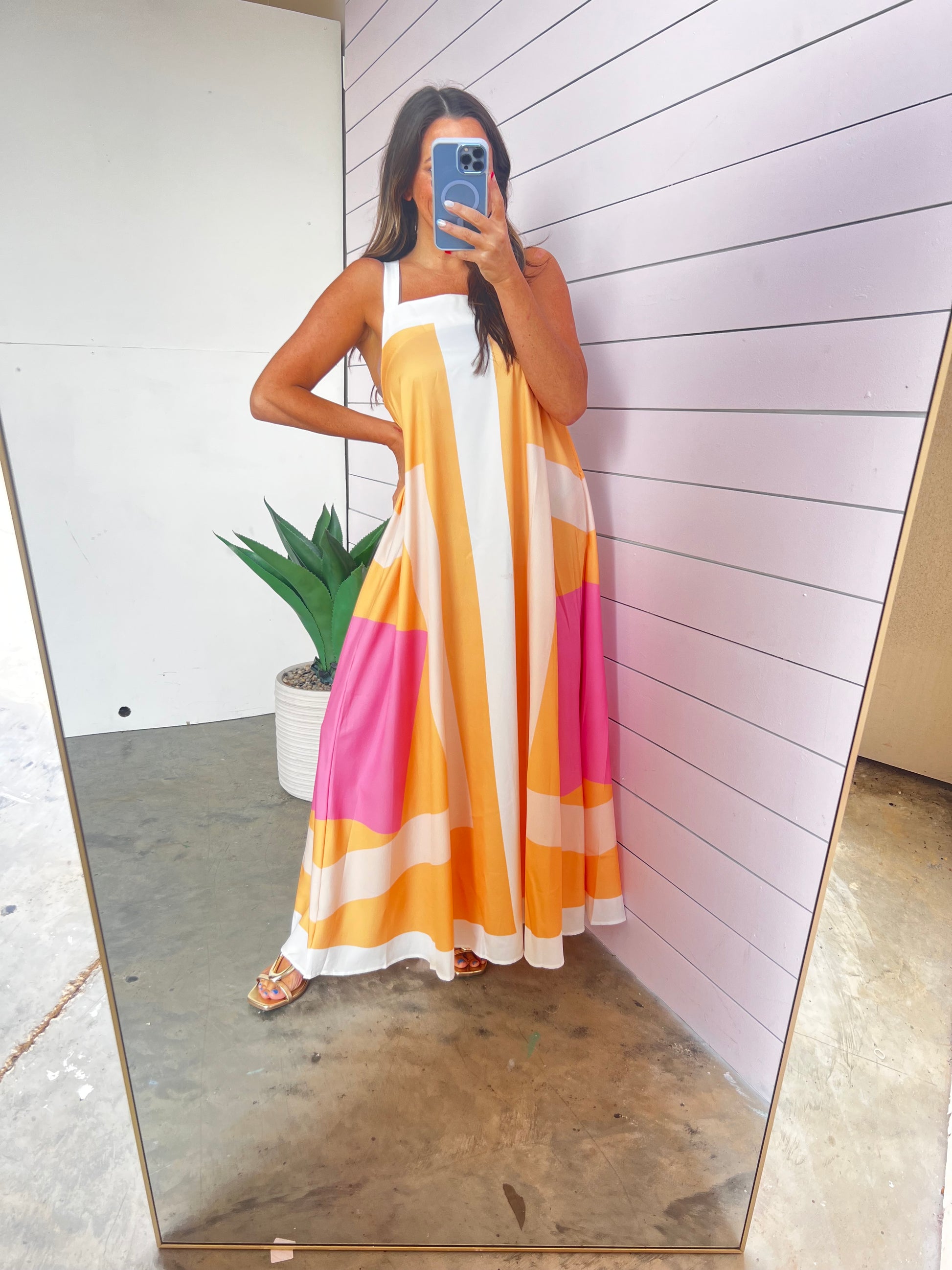 Island Glow Maxi Dress