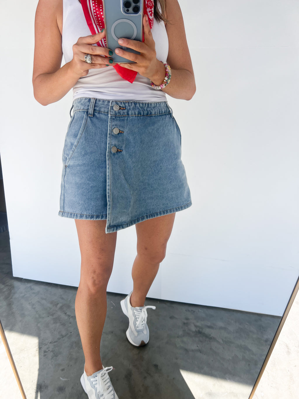 Everyday Denim Skort