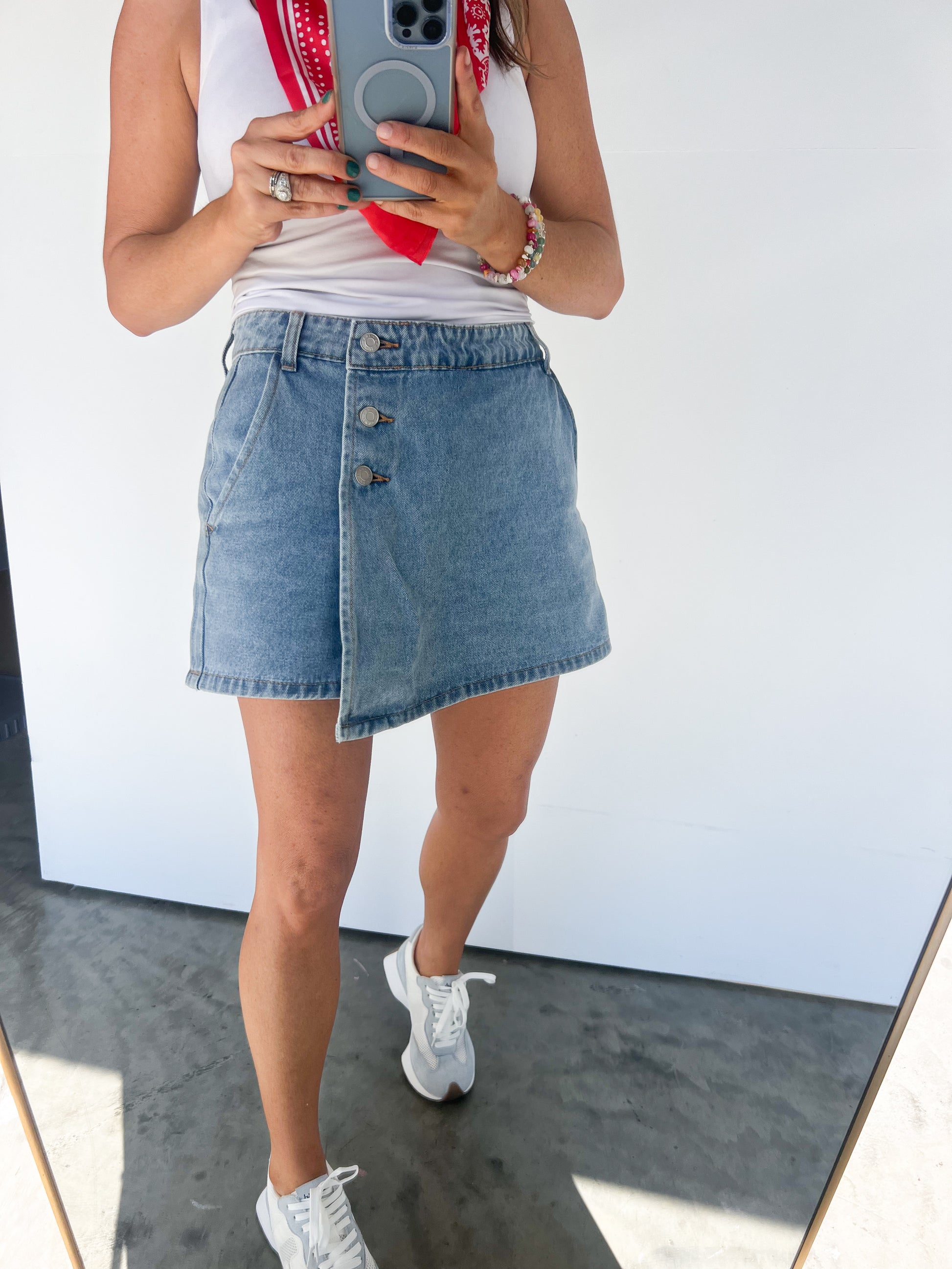 Everyday Denim Skort
