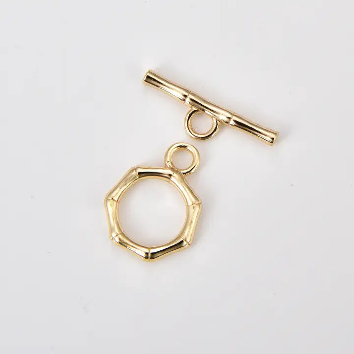 Heptagon Toggle Clasp Small