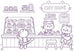 Kawaii Cuties: Coloring Book with Rainbow Pencil by Delaney Foerster: Paperback