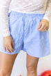 Plaid To Meet you Set- Blue