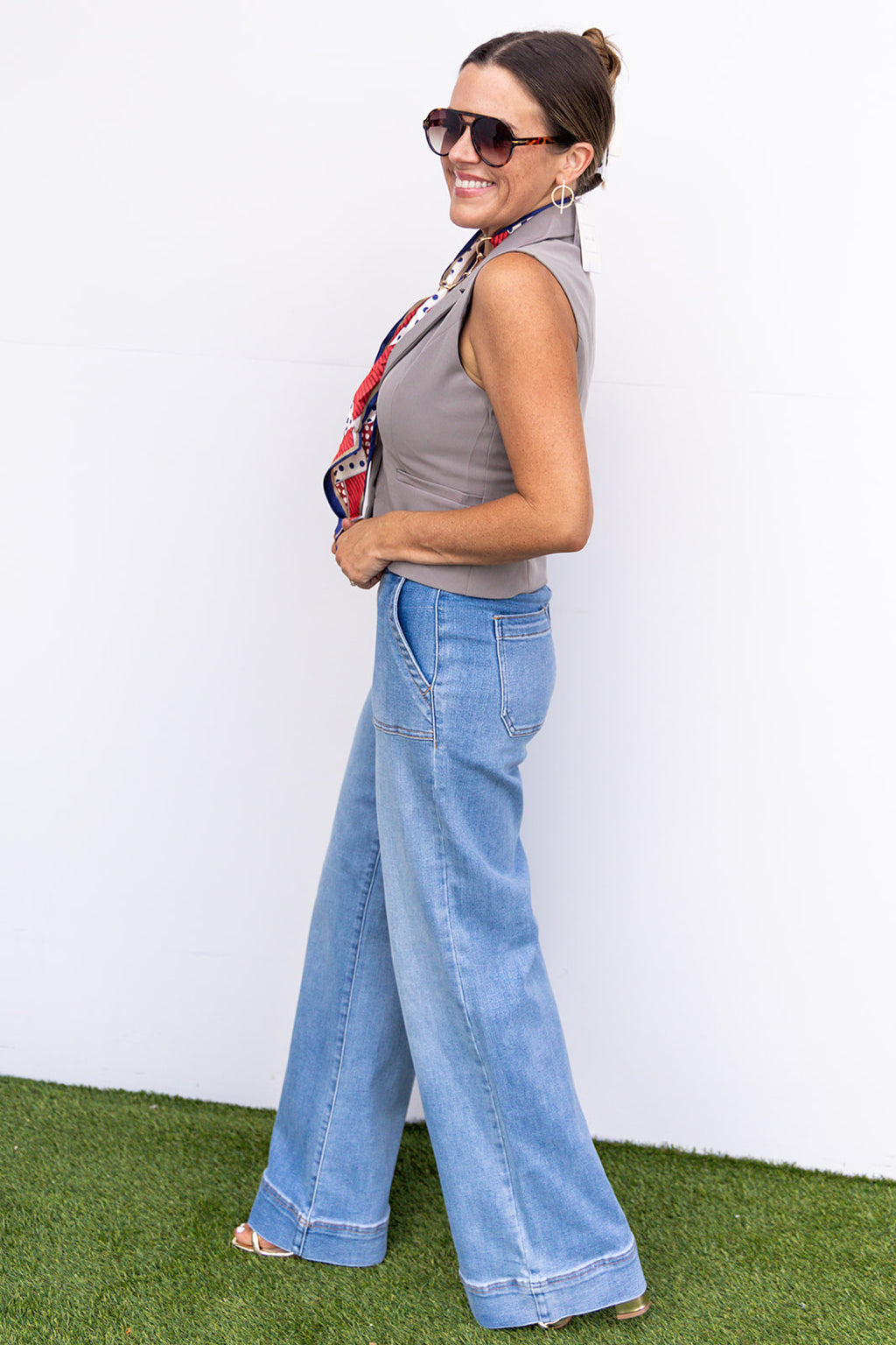 No Limits Wide Leg Jeans - Medium