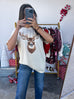 Bedazzled Deer Tshirt