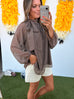 Already Gone Blouse - Brown