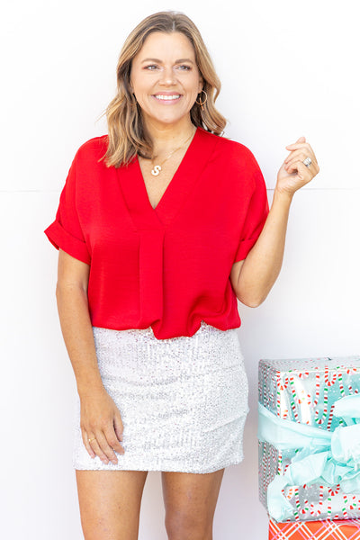 Starry Night Sequin Mini Skirt