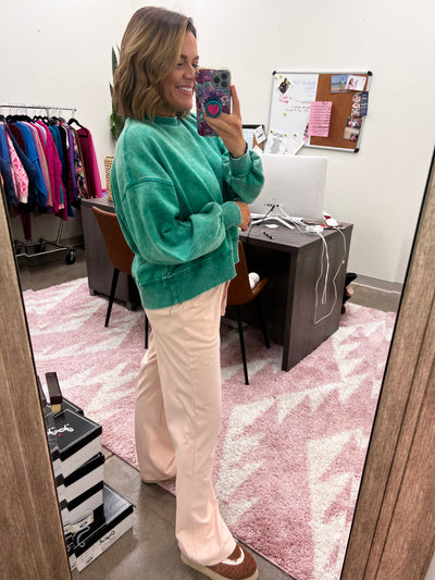 Fireside Pullover - Kelly Green
