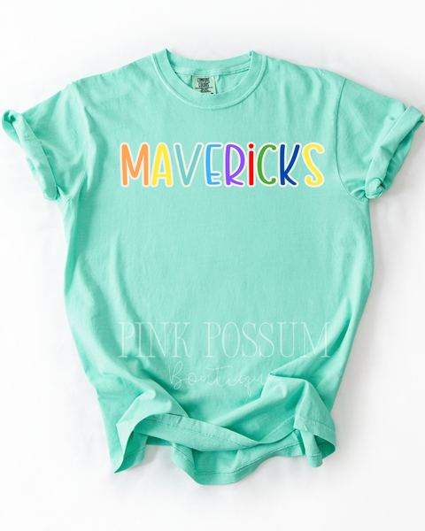 Rainbow Mavericks T-shirt - Island Reef