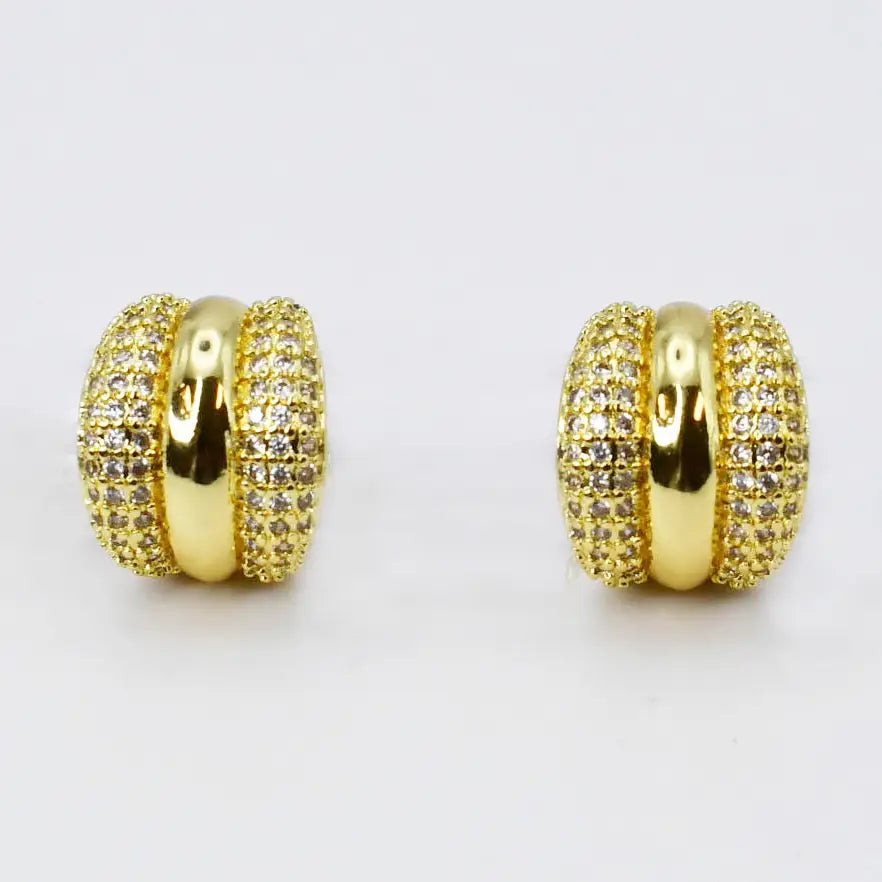 Tiny Treasures Gold Earrings