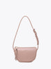 Annaka Half-Moon Shoulder Bag w/ Knotted Strap: Sand