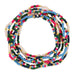 Assorted 2mm Stretch Seed Bead Bracelets: Blue/Mint/White