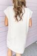 Daily Errands Quilted Dress - Sand Beige