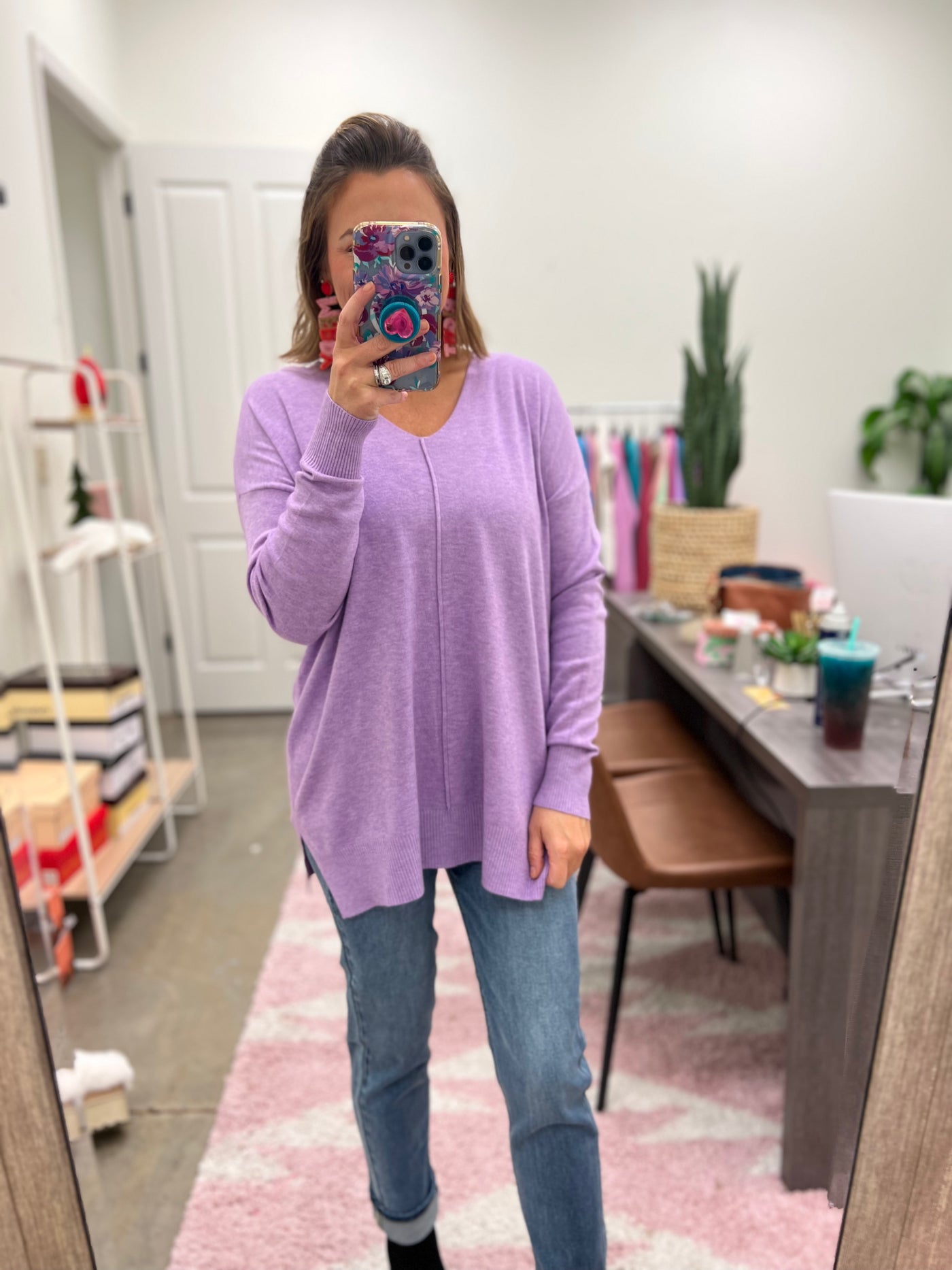 Higher Class Sweater - Lavender