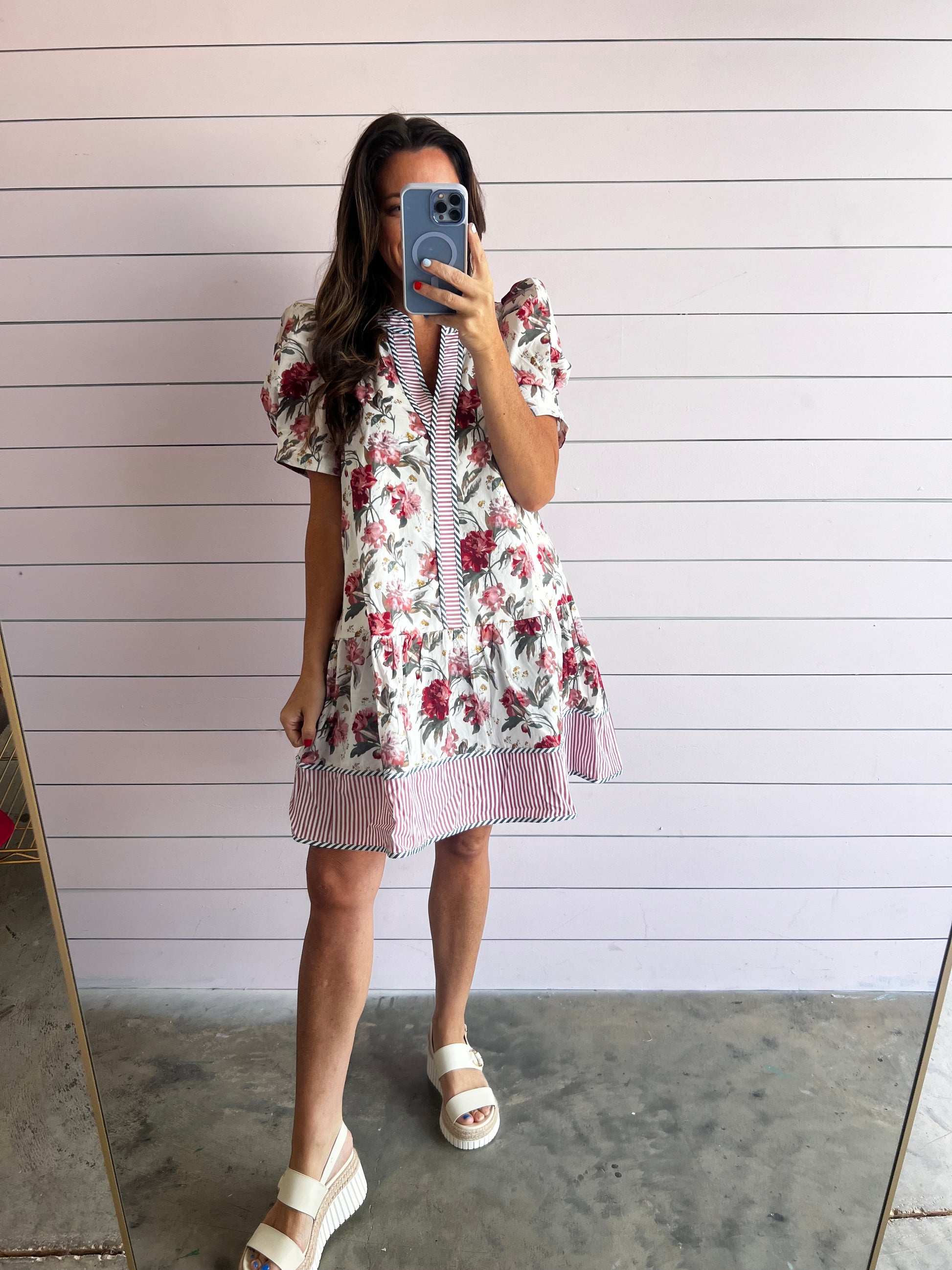 Rose All Day Dress - Cream