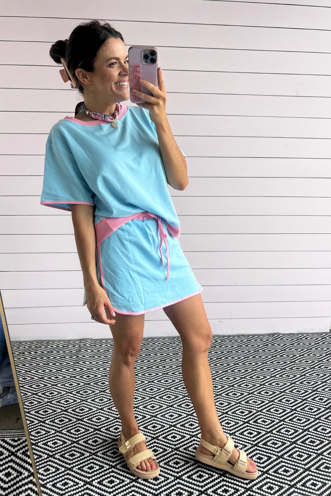 Malibu Girl Set- Aqua