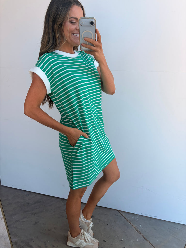 Change My Mind Dress - Green
