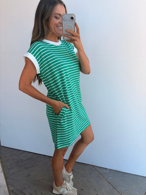 Change My Mind Dress - Green