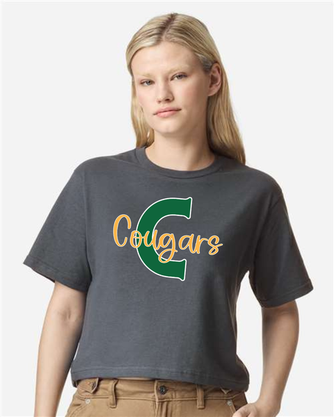 Custom School Boxy Crop - Gordon Font