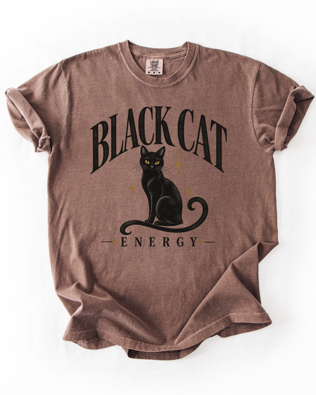 Black Cat energy tshirt