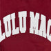 Lulu Mac Sweatshirt Maroon/White