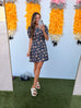 Follow Your Arrow Dress - Denim Multi