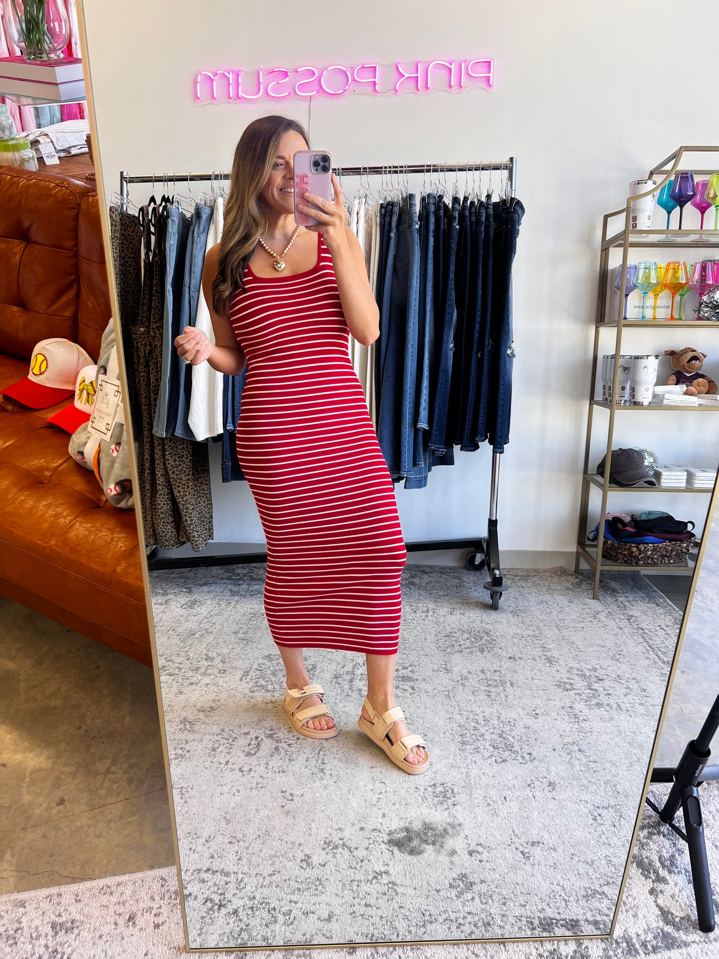 Curve Ball Midi - Red