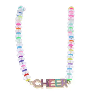Kids Rainbow Cheer necklace