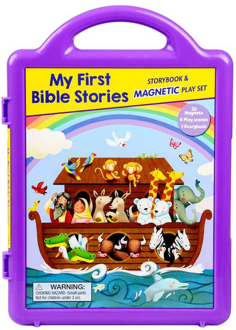 My First Bible Stories: Storybook & Magnetic Play Set by Lori C. Froeb: Kit -