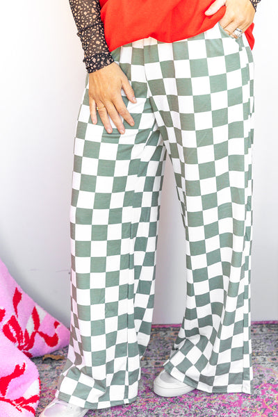 Margo Check Pants