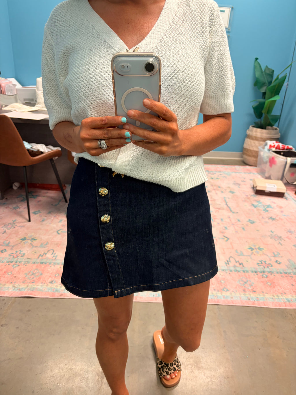 Highway Desperado Skort - Indigo