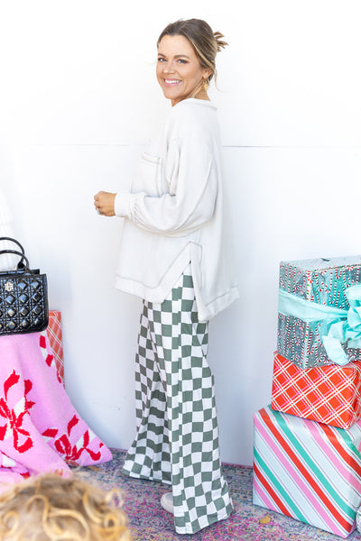 Margo Check Pants