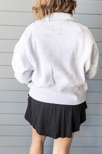 Take a hike pullover - Heather Gray