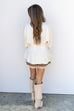 Simple Darling Pleated top - Off White