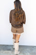 Talk a walk Pleated Shorts - Mocha