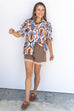 Boho Blues Top - Blue