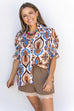 Boho Blues Top - Blue